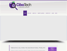 Tablet Screenshot of cibotechlabs.com
